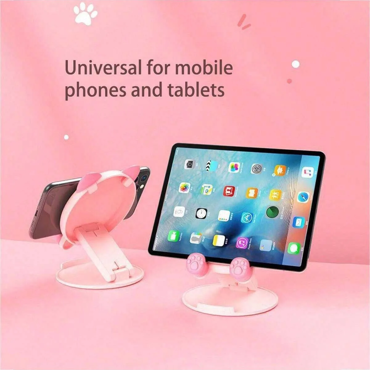 

1 шт., креативная подставка для телефона с героями мультфильмов, регулируемая складная настольная подставка-трансформер для прямой трансляции, универсальная портативная подставка для телефонов и планшетов