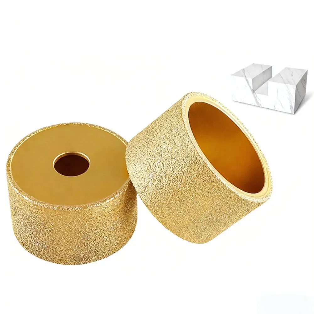 Diamond Brazed Profile Grinding Wheel For Angle Grinder Stone Marble Quartz Edging Slotting Chamfering Shaping Tool