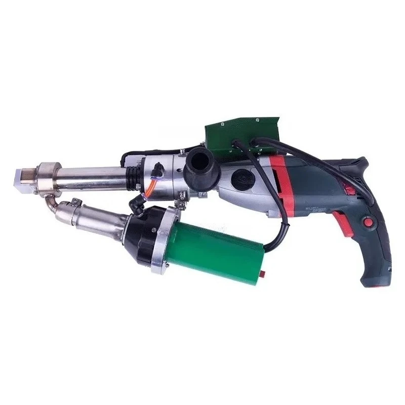 Electric Extrusion Welding Heating HDPE PE Pipe Sheet Membrane Welding Machine Hot Air Torch Extruder Plastic Extrusion
