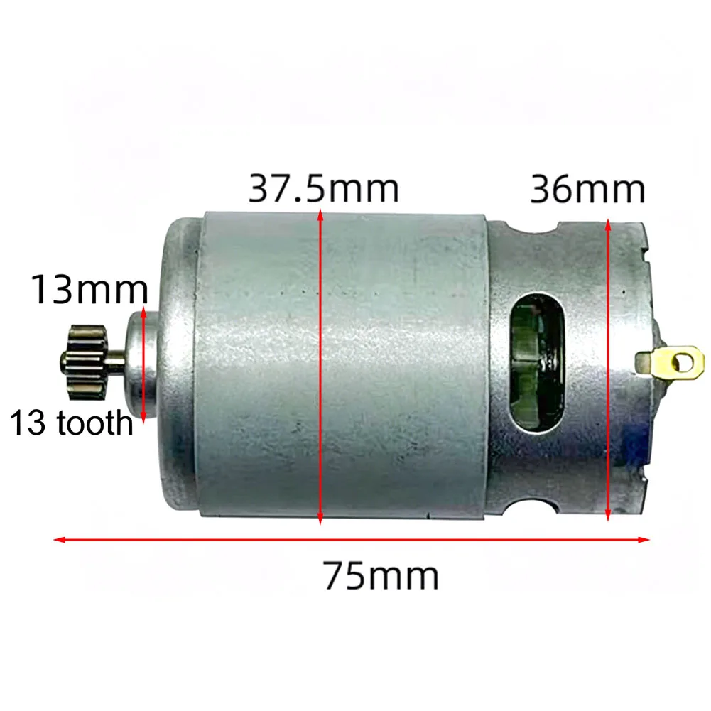 for sliver 550 Type Motor 21V Replacement Motor High Torque Output Compact Design Precise Engineering For Small Electric Drills