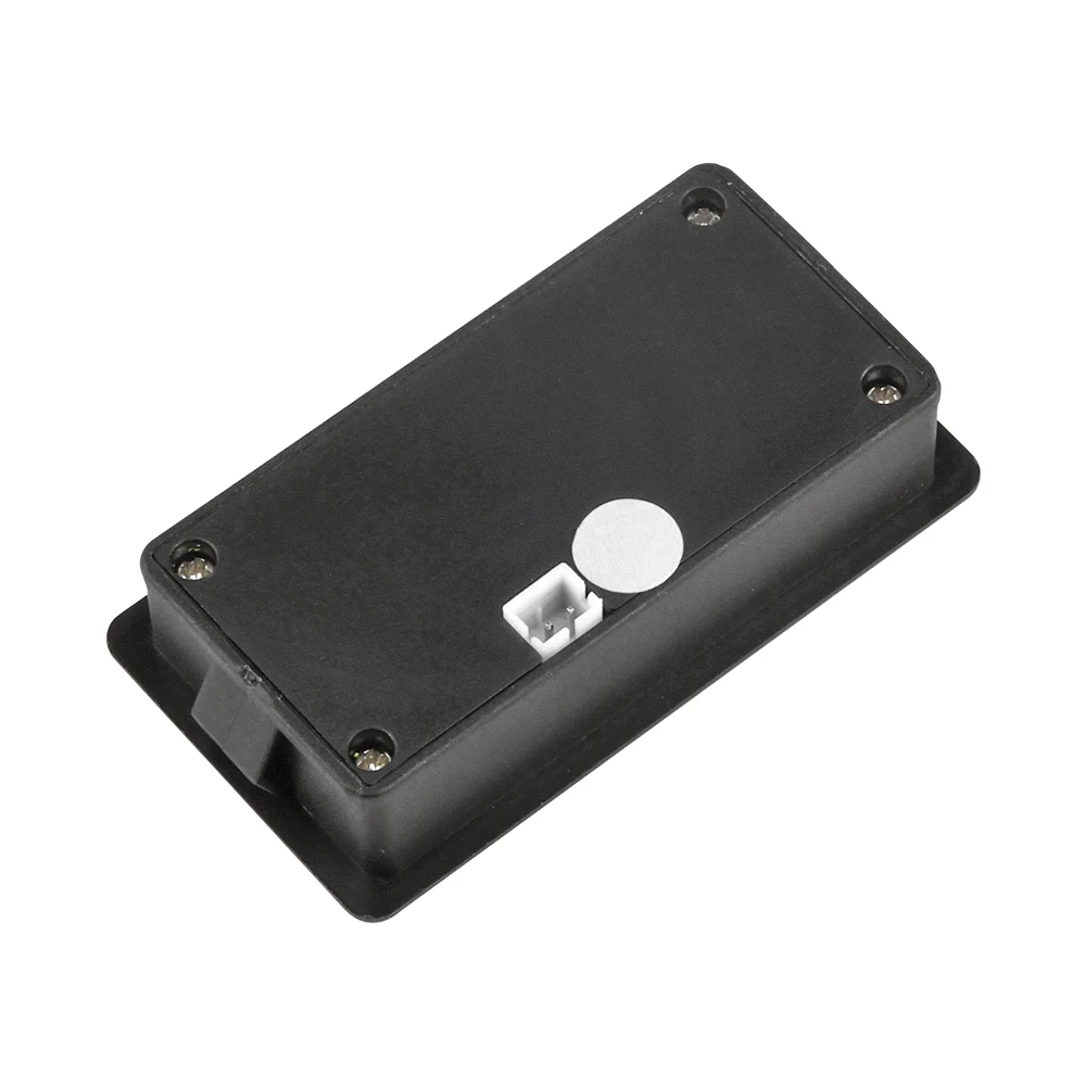 Indicador de capacidad de la batería, medidor de voltaje del voltímetro de la motocicleta del coche, retroiluminación verde, azul, blanca, LiFePO4, plomo ácido, CC 6V-73V