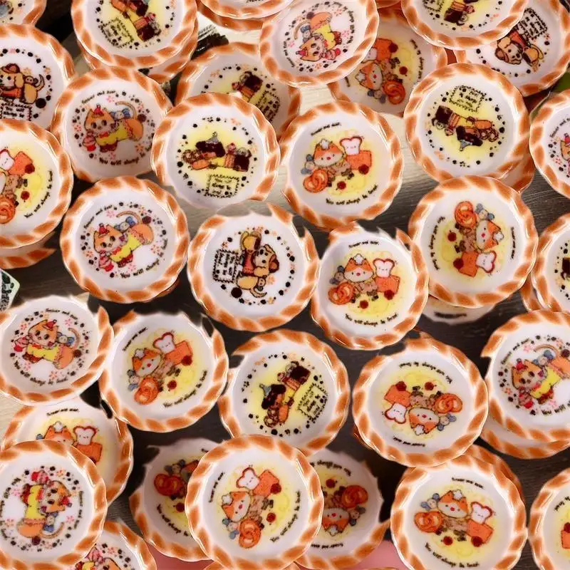 แม่พิมพ์ขนมปังลายลูกสุนัขจิ๋ว 10 ชิ้น ของตกแต่งบ้านตุ๊กตา อุปกรณ์เสริมบ้านตุ๊กตา ของเล่นเด็กเล่นบทบาทสมมติ ของขวัญ DIY