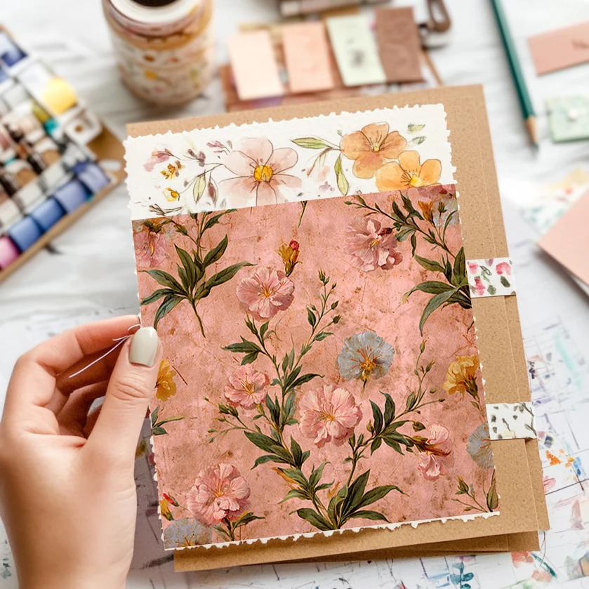 Paket Kertas Scrapbook (36 Lembar, 6x6 inci): Gambar Dongeng Fantasi – Ideal untuk Scrapbooking, Origami & Jurnal Cerita