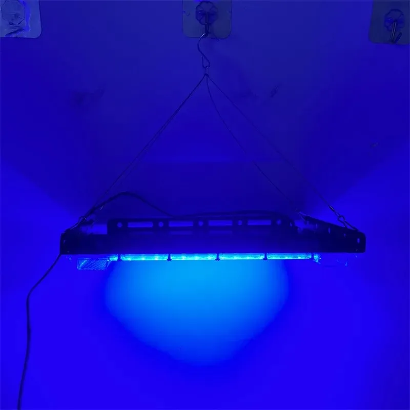 Sunbed with 196 LED lights 460nm AC 85-265V 45W full blue light LED portable tan equipment for face and body