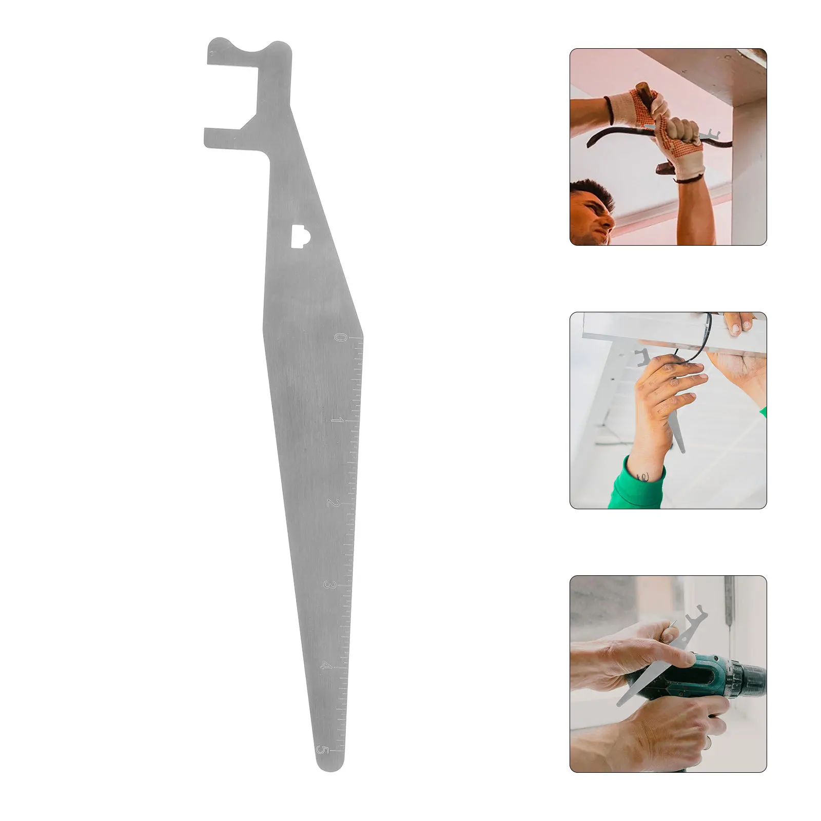 

Spring Steel Pry Tool Multipurpose Manual Fire Door Stainless Steel Firefighter Tool Portable Hand Bar