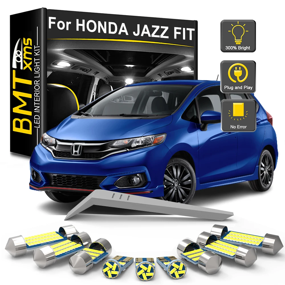 

BMTxms Canbus Car LED Interior Light Bulb Kit For Honda Jazz Fit MK1 MK2 MK3 MK4 I II III IV 2001-2018 2019 2020 2021 2022 2023