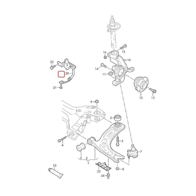 Sensor Tingkat Lampu Depan OE Quality 3Q0412521A 5Q0412521C untuk VW DSI PASSAT 3G B8 Untuk Skoda Karoq Superb Seat Ateca 3Q0 412 521 A