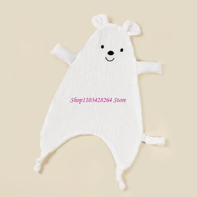 

Baby Comforter Blanket Animal Pattern Muslin Security Blanket Boy Girl Unisex Soft Baby Gift for Infant Newborn Toddler