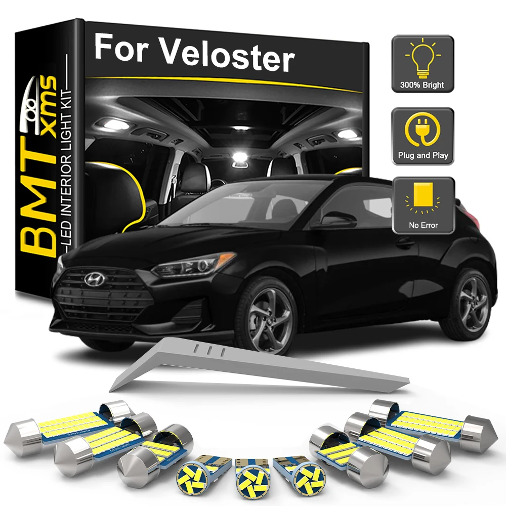 

BMTxms Canbus Car LED Interior Light For Hyundai Veloster FS JS 2011 2012 2013 2014 2015 2016 2017 2018 2019 2020 2021 2022 2023