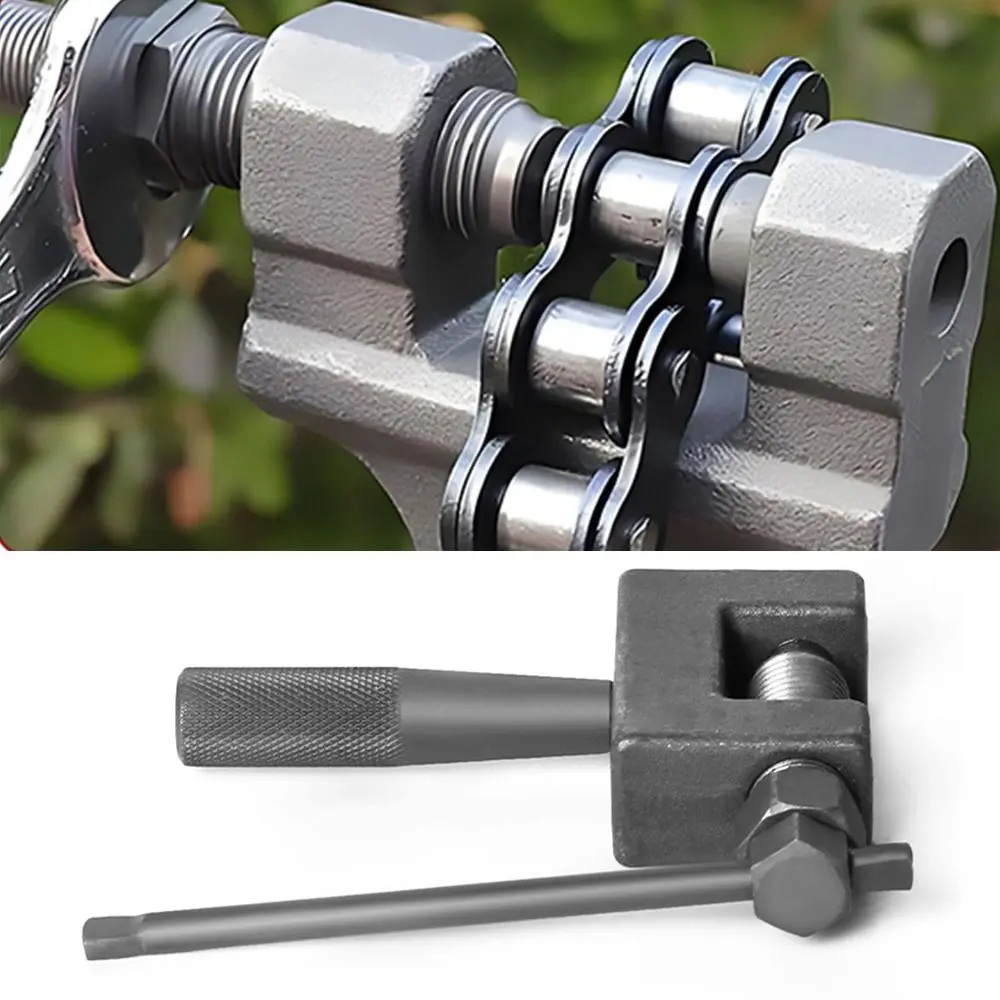 

Black Chain Cutter Repair Disassembly and Assembly Chain Removal Tool Chain Repair Chain Removal Breaker Motorcycle Repair