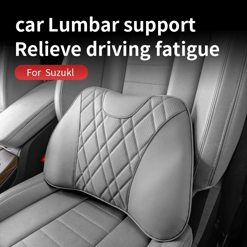 

For Suzuki Jimny Samurai Vitara Swift Forsa Cultus Alto Celerio Alivio SX4 S-Cross Car Seat Lumbar Support Auto Backrest Cushion