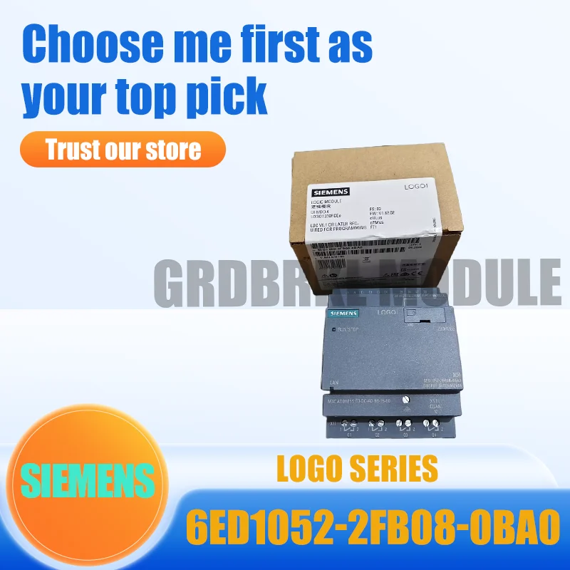

Brand new original SIEMENS 6ED1052-2FB08-0BA0 6ED1 052-2FB08-0BA0 LOGO! Logic Controlle