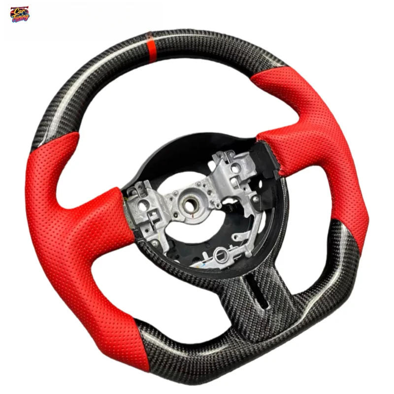 Suitable for Toyota GT 86, Subaru BRZ, Scion FR-S Sports Carbon Fiber Steering Wheel, Supports Wholesale Customization