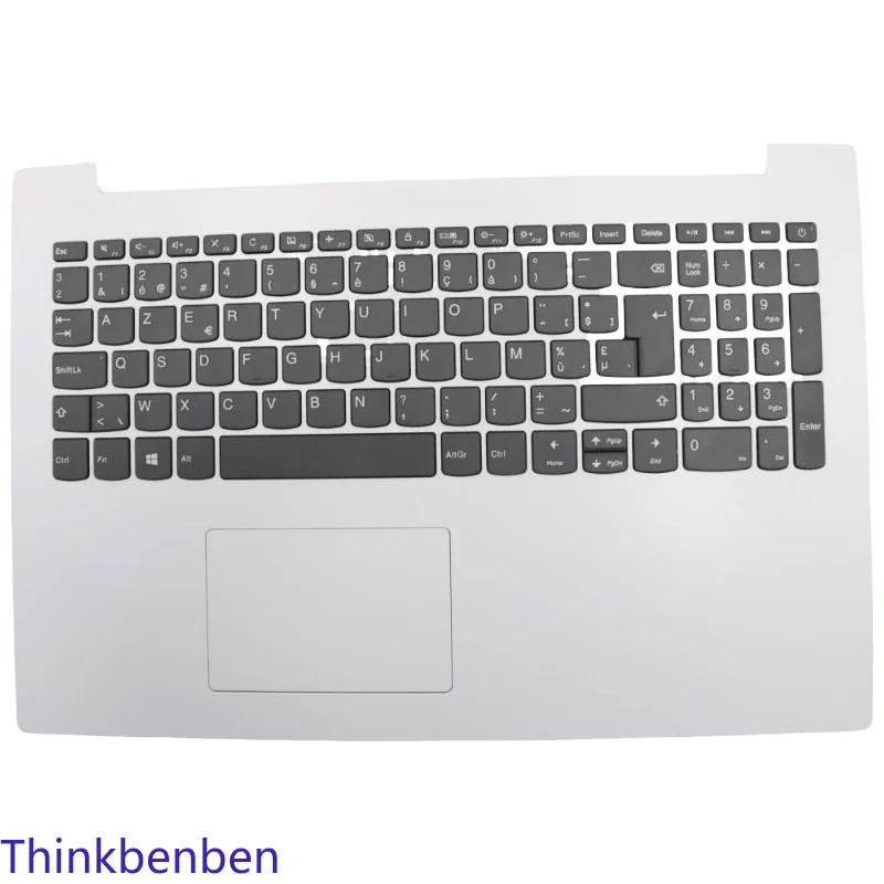 

BE Belgian White Keyboard Upper Case Palmrest Shell Cover For Lenovo Ideapad 330 15 15IKB 15IGM 15AST 5CB0R16676