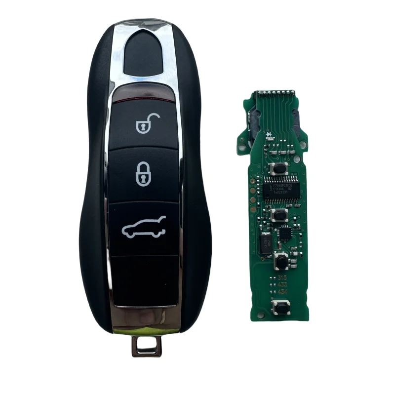 3/4Button 315/433/434MHZ Keyless go remote key for Porsche cayenne 9-11 718 Pananera Taycan Macan