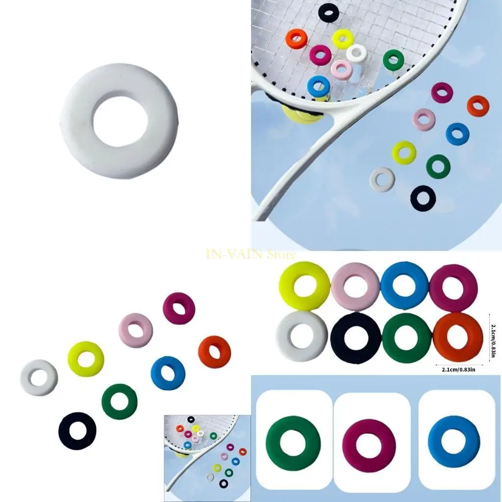 

M5TC Tennis Racket Vibration Dampener, Tennis Racket Damper Racket String Shock Damping Absorber for Tennis Racket and String