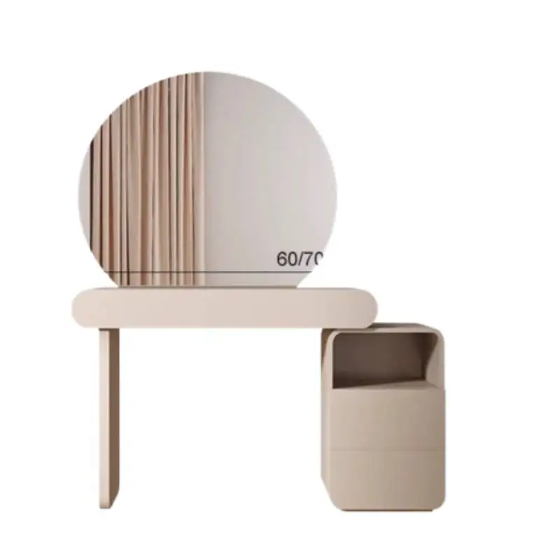 Simples natural vaidade mesa dest europeu branco longo moderno maquiagem vaidade mesa luz espelho escrivaninha penteadeira móveis