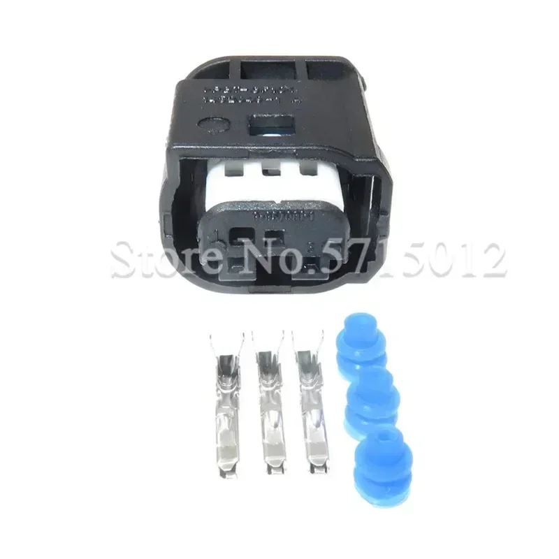 3 Hole 1-1452049-1 Car Pressure Switch Cold Air Pressure Sensor Socket Waterproof Throttle Pedal Plug For BMW BENZ