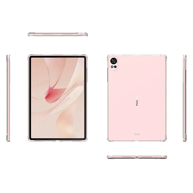 Custodia trasparente per Huawei MatePad Air 2024 custodia morbida in Silicone TPU da 12 pollici per custodia protettiva MatePad Pro12