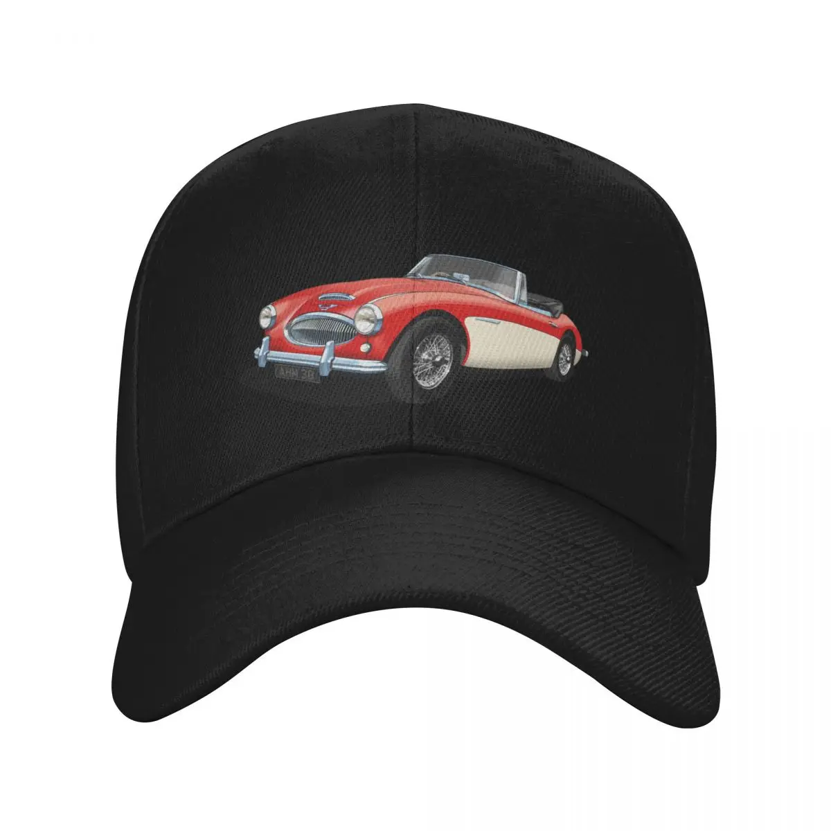 Austin Healey 3000 Mk3 in Tartan Red and white Baseball Cap Kids Hat Wild Ball Hat fishing hat Thermal Visor Girl'S Hats Men's