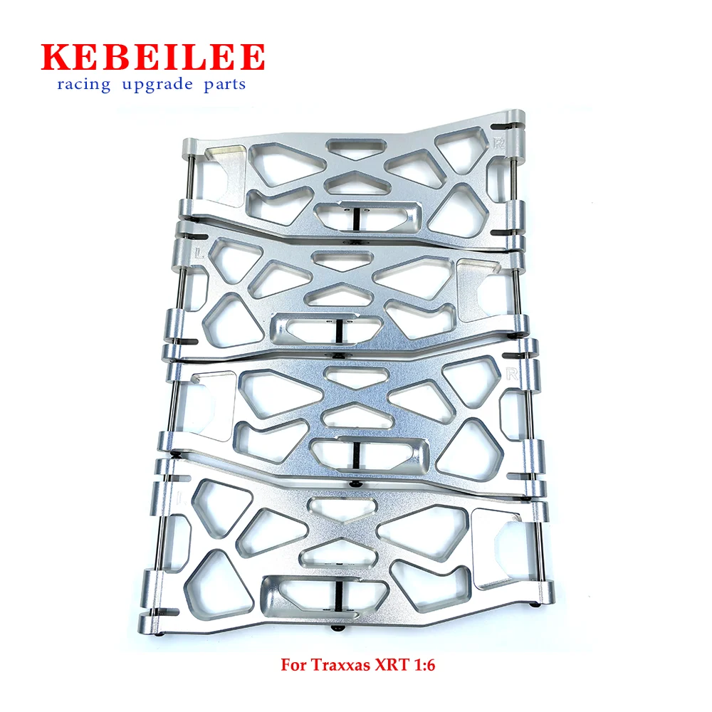 KEBEILEE-brazos inferiores de aluminio CNC 7075 #, para TRAXXAS XRT 1/6 4 piezas