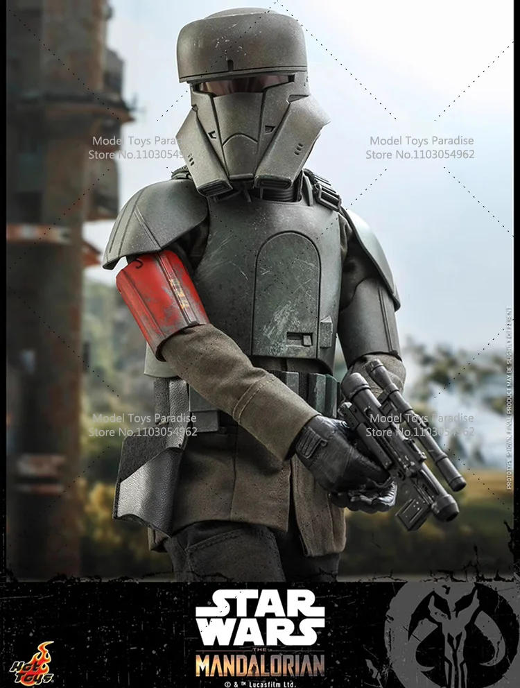 Originele Hot Toys TMS030 1/6 Collectible Transport Storm Troepen De Mandalorian 12 inch Soldaat Action Figure Model Fans Geschenken