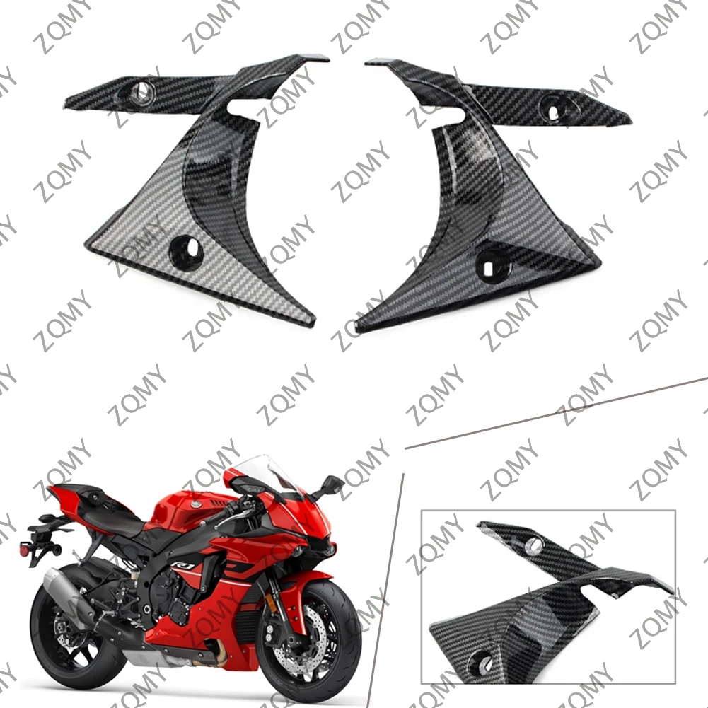 

1Pair Motorcycle Carbon fiber Upper Side Inner Fairing Cowling Cover For Yamaha YZF-R1 YZF R1 2004 2005 2006