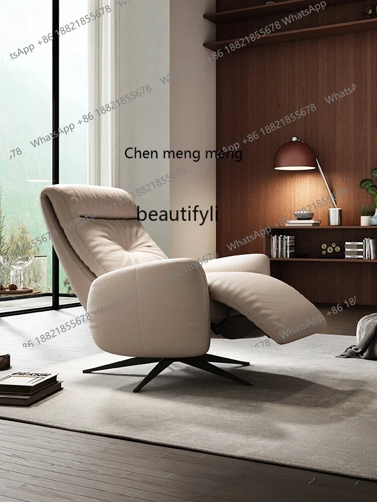 

ss7304 Recliner Lazy Sofa Electric Multifunctional Sofa Leather Recliner Living Room Leisure Lazy Rocking Chair