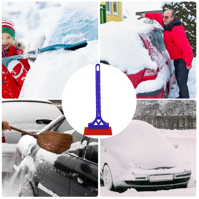 Car Snow Shovel Ice Scraper, Ferramenta de limpeza para pára-brisa do veículo, Auto Remover Cleaner, Acessórios de inverno