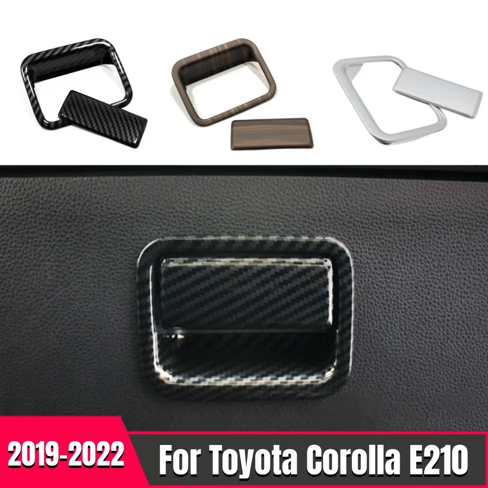 

Glove Box Switch Covers For Toyota Corolla E210 2020-2021 Glove Box Decorative Frame Trim ABS plastic Car Interior Accessories