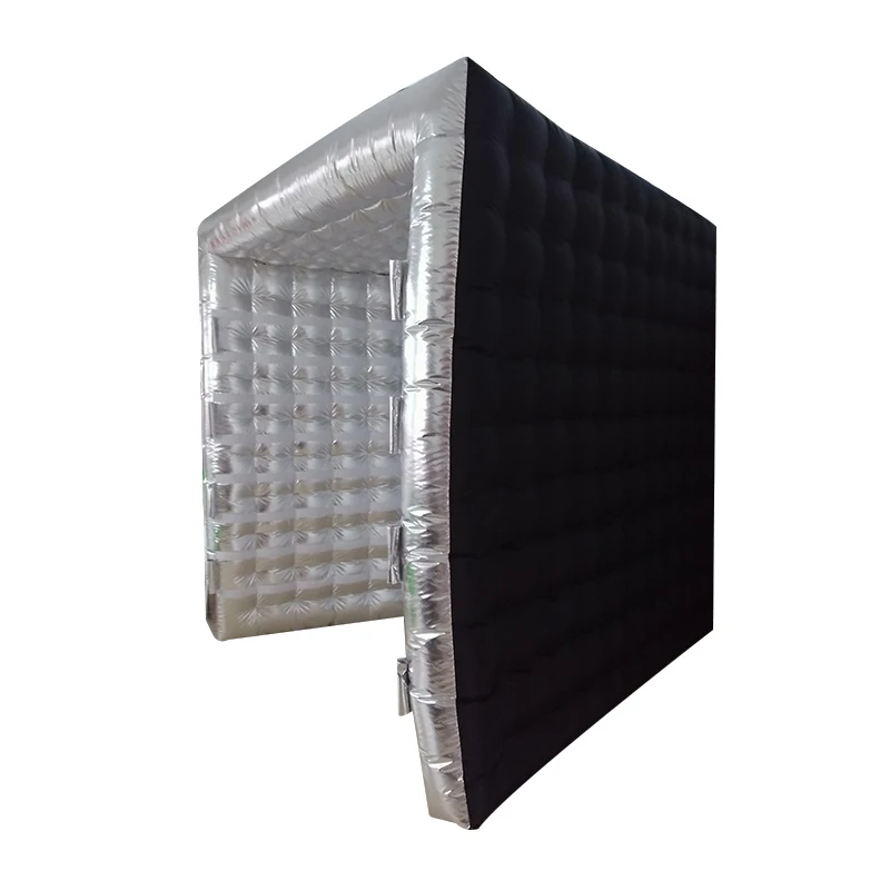 المحمولة نفخ كابينة تصوير خيمة فوتوبوث مع مصباح ليد كابينة تصوير الضميمة لمعرضات حفل زفاف الحدث #5