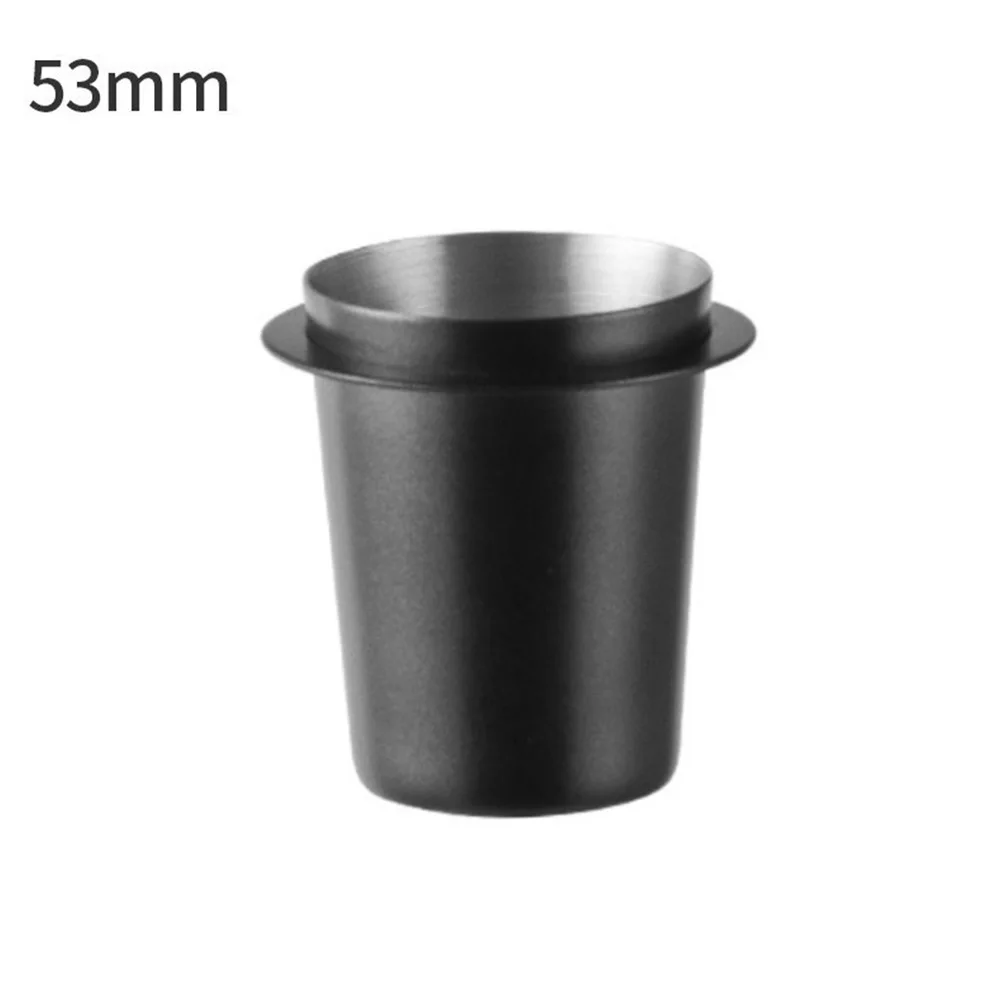 Sniffing Mug Dosing Cup Espresso Machine Silver Portafilter Powder Feeder Part 58mm Coffee Kitchen Accessories