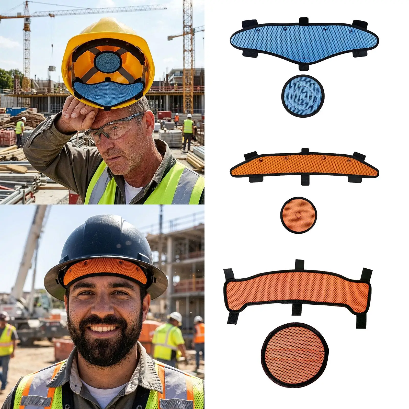 

Вкладыши для касок, охлаждающие вкладыши для касок, легко устанавливаемые, многоразовые потовпитывающие ленты для активного отдыха на природе