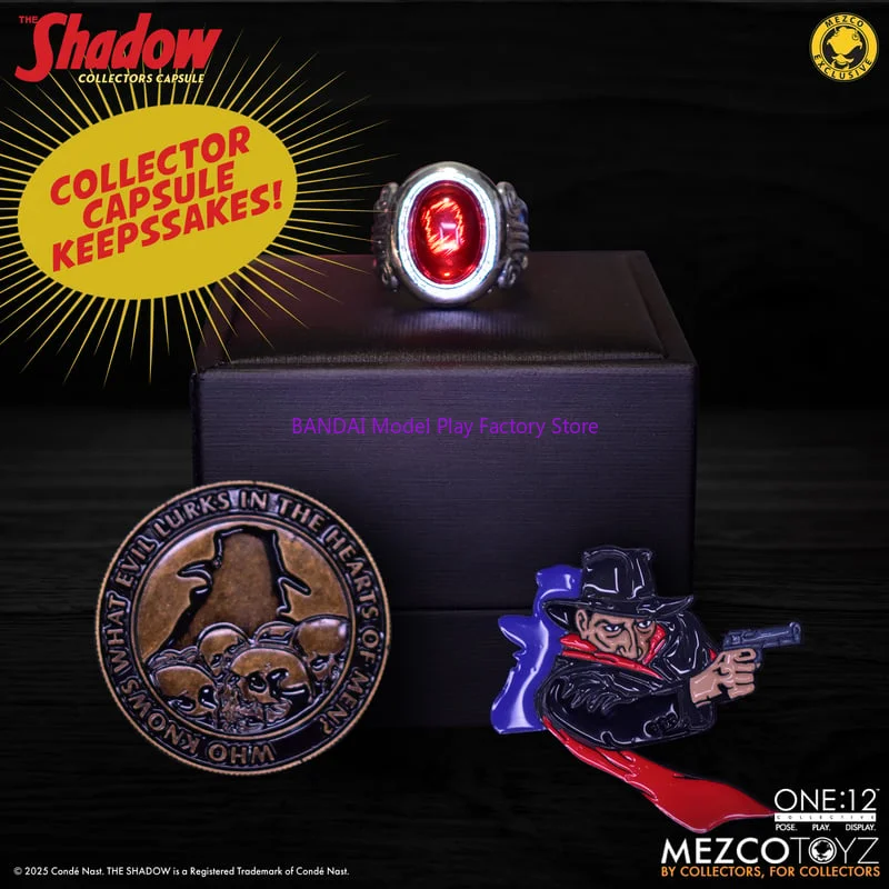 

Original Mezco Toyz One:12 The Shadow Street Smith Capsule Set In Stock Anime Action Collection Figure Toys