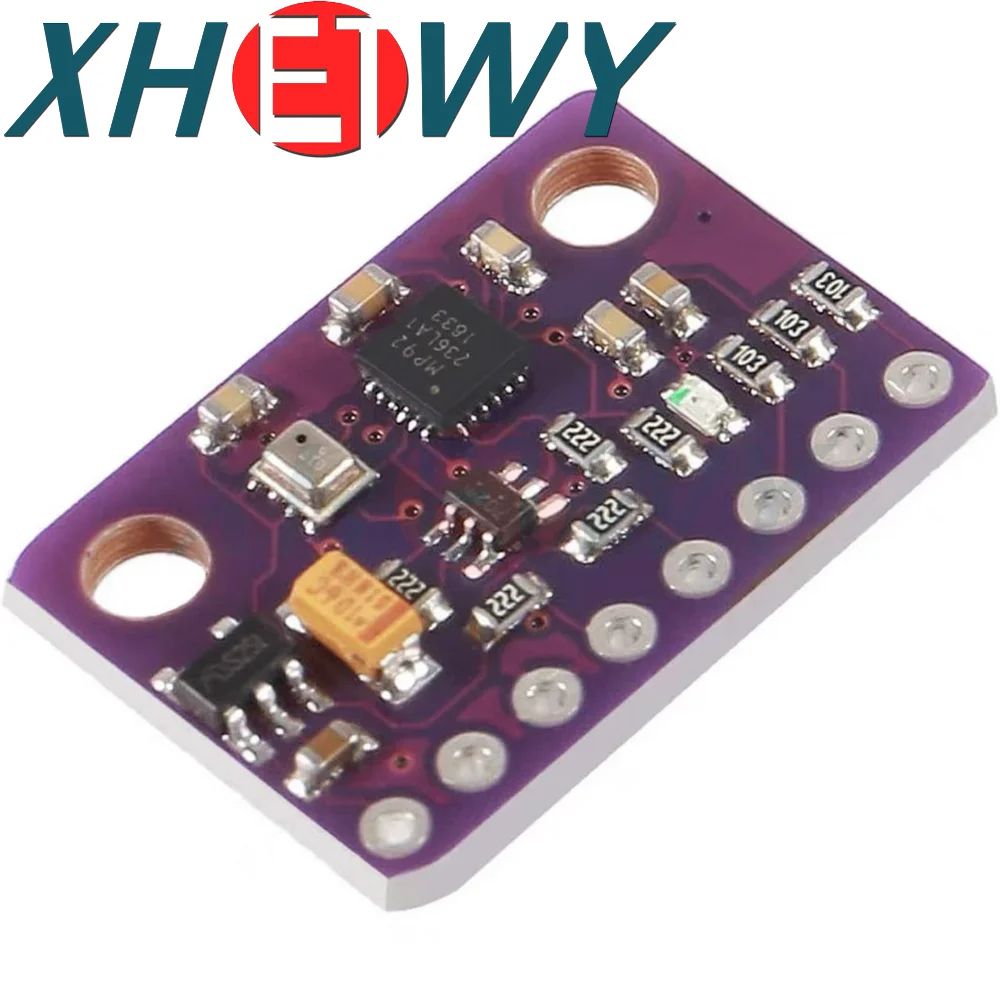 MPU-9250 3-5V MPU9250 BMP280 SPI IIC/I2C 10DOF Acceleration Gyroscope Compass 9-Axis Sensor Board Module GY-91 For Arduino