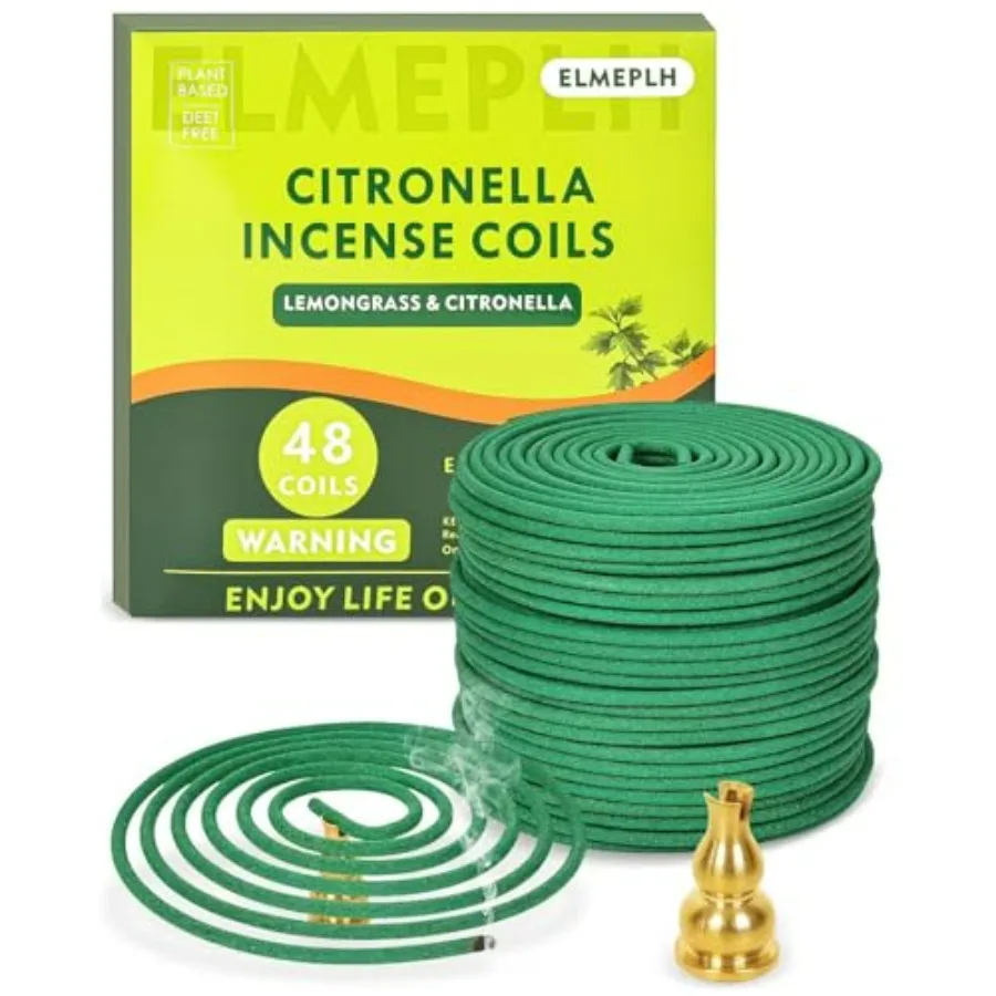 

Incense Outdoor - Each Burns for 5-7 Hours Contains and 2 Stands