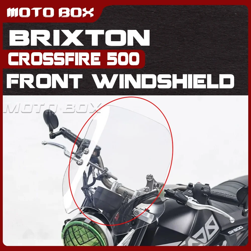 

Модифицированное переднее ветровое стекло для BRIXTON CROSSFIRE 500 (GK500, 500GK), регулируемое.