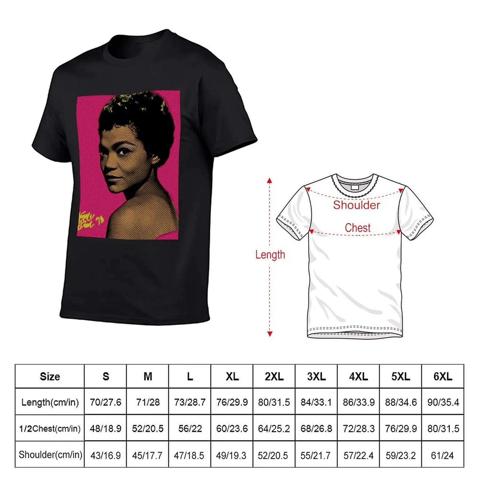 Eartha Kitt Pop Art By JTRAFL T-shirt Short sleeve tee cute tops sublime aesthetic clothes mens clothing