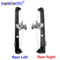 Car Rear Left Right Power Window Lifter Regulator Fit For BMW X5 E53 2000 2001 2002 2003 2004 2005 2006 51357125059 51357125060