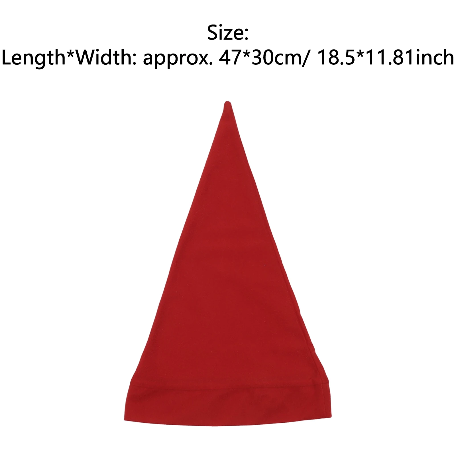 Sombrero de elfo de Navidad de Color sólido para adultos, accesorios de disfraz de elfo de Navidad, gorra de uso diario para hombres y mujeres, fiesta de Cosplay de Navidad