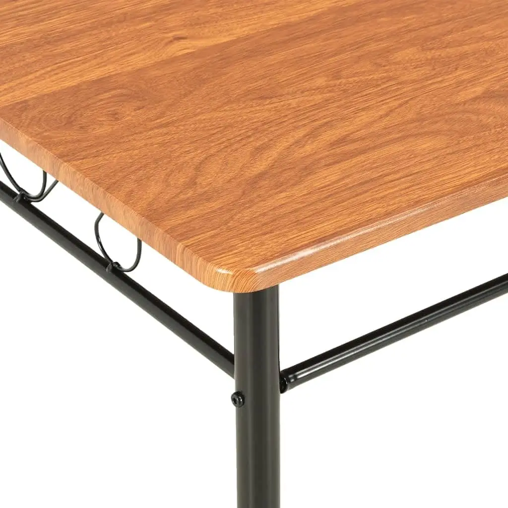 Industrial Style Dining Table,Kitchen Table,Breakfast Table,Home Office Desk,Standing Table,Sturdy Desktop,For