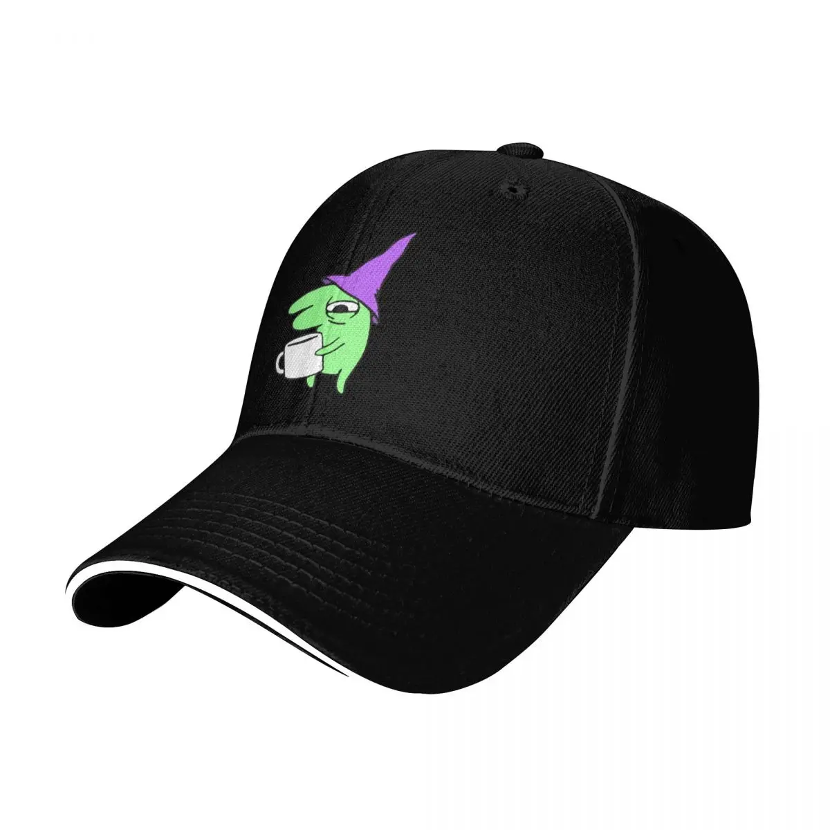Gleb With Coffee Smiling Friends - Adult Swim Baseball Cap Lightweight Packable Gift for Him Her Casual Daily Wear