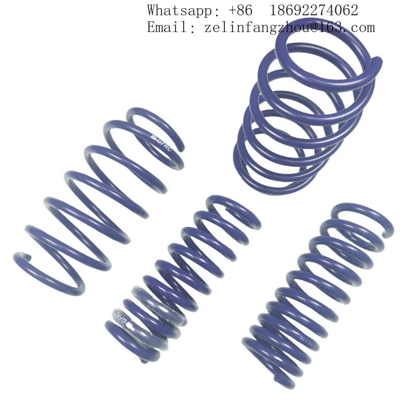 GFRC Lowering Springs Suspension Kit for Mercedes Benz E Class W212 2009-2016 Front and Rear Sport Coil Springs Pro Kit