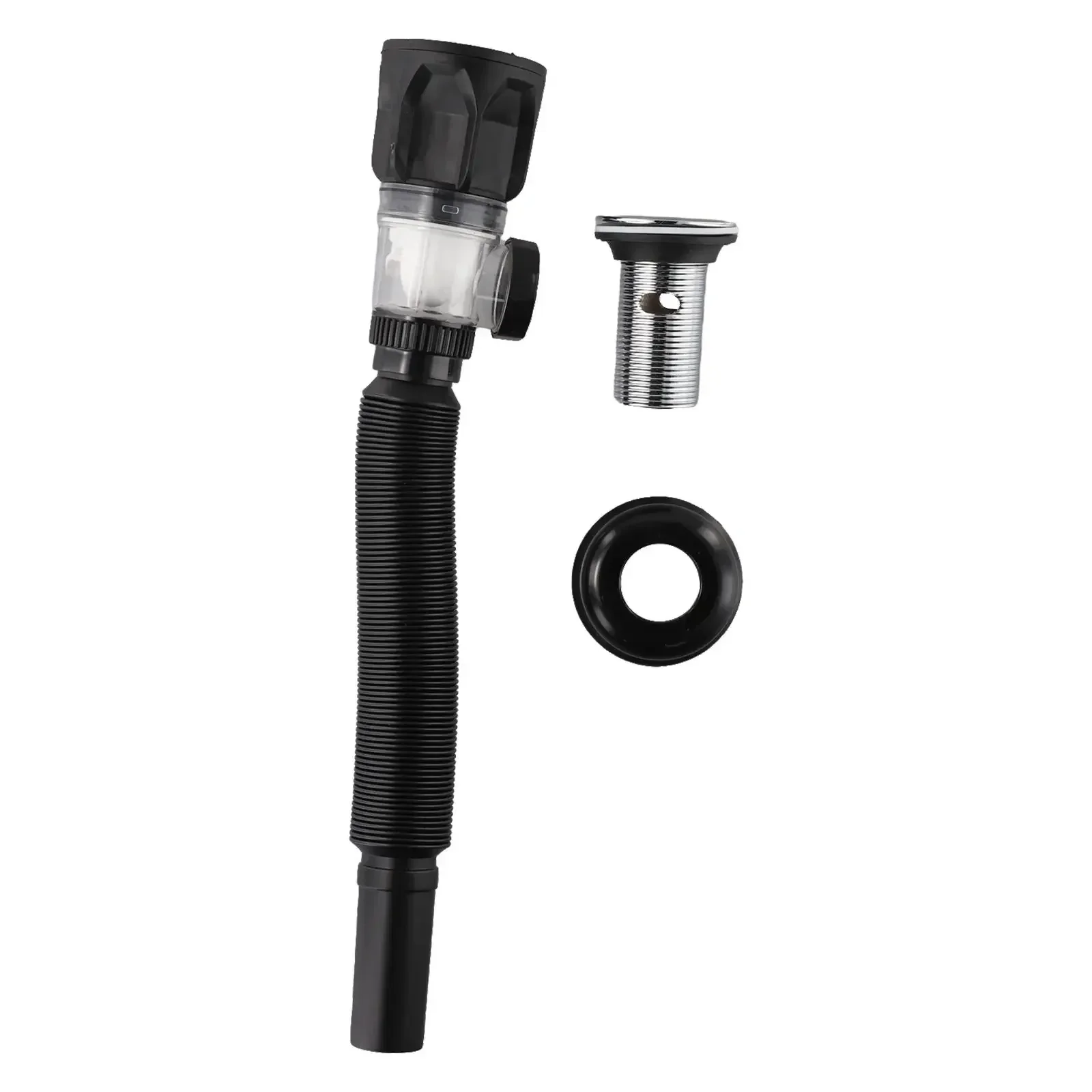 Deodorant Stainless Steel Washbasin Deodorant Drain Hose Drain Pipe Set Drain Pipe Installation Plastic Anti Insect