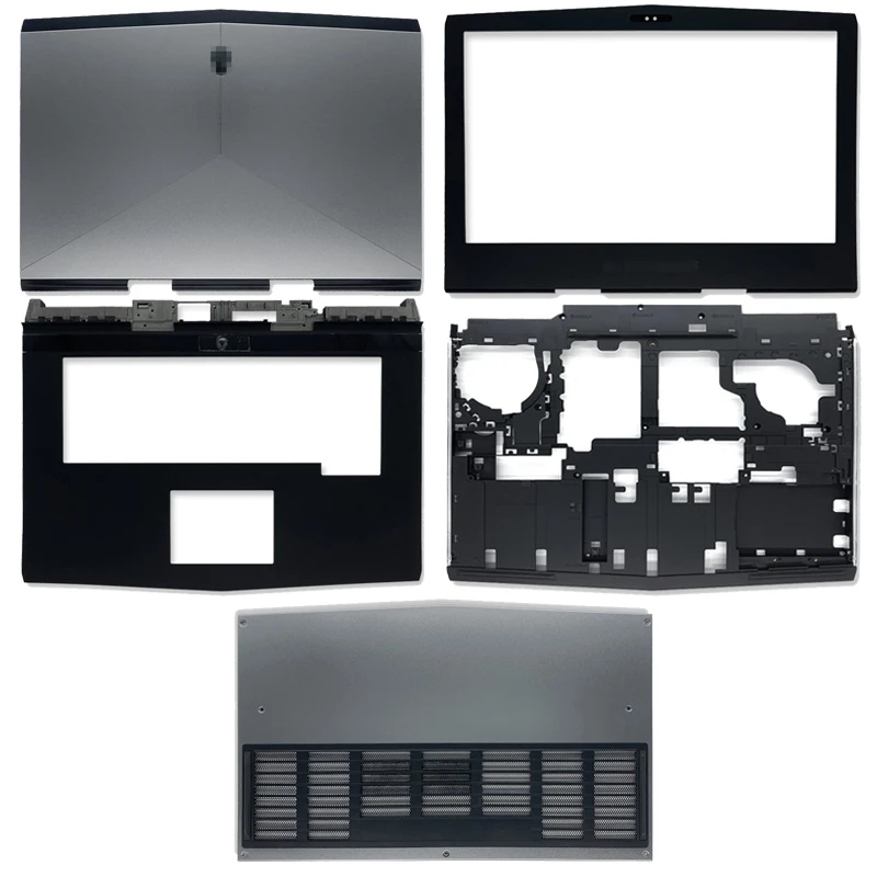 

New For Dell Alienware 15 R3 0KWP7D 0892VY 0VN6FK 0F9V34 Laptop LCD Back Cover Front Bezel Palmrest Bottom Case A B C D E Cove