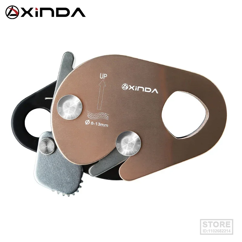 

XINDA Camping Rock Climbing Safety Equipment Grasp Rope Devices Automatic Lock Karabiner Anti Fall Protective Gear Survival