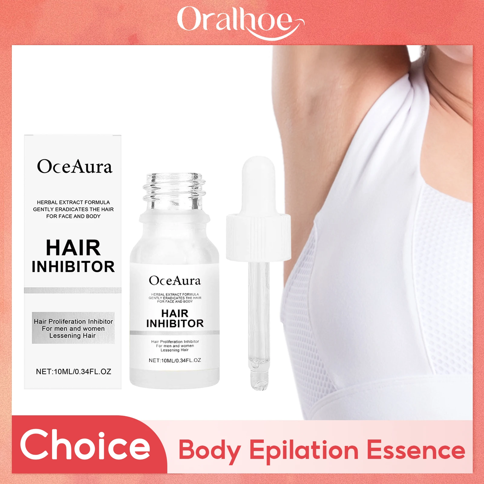 Permanent Hair Inhibition Serum Armpit Leg Arm Hair Growth Inhibitor Moisturizing Soft Skin Soothing Painless Depilatory Essence