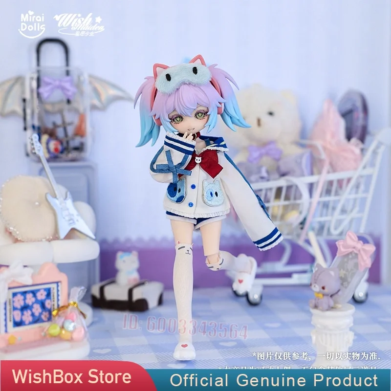 Original Wish Maiden 1/8 BJD Blind Box Niedliche Anime-Figur Puppe Mystery Box Trendiges Spielzeug Desktop-Ornament Modell Sammlerstück Geschenk