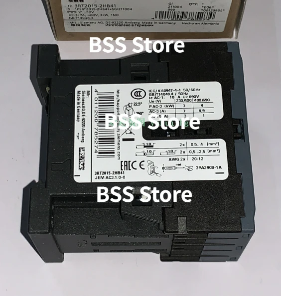 

Контактор 3RT2015-2BB41 3RT2015-2BB42 3RT2015-2HB41 3RT2015-2HB42, контактор модуля датчика