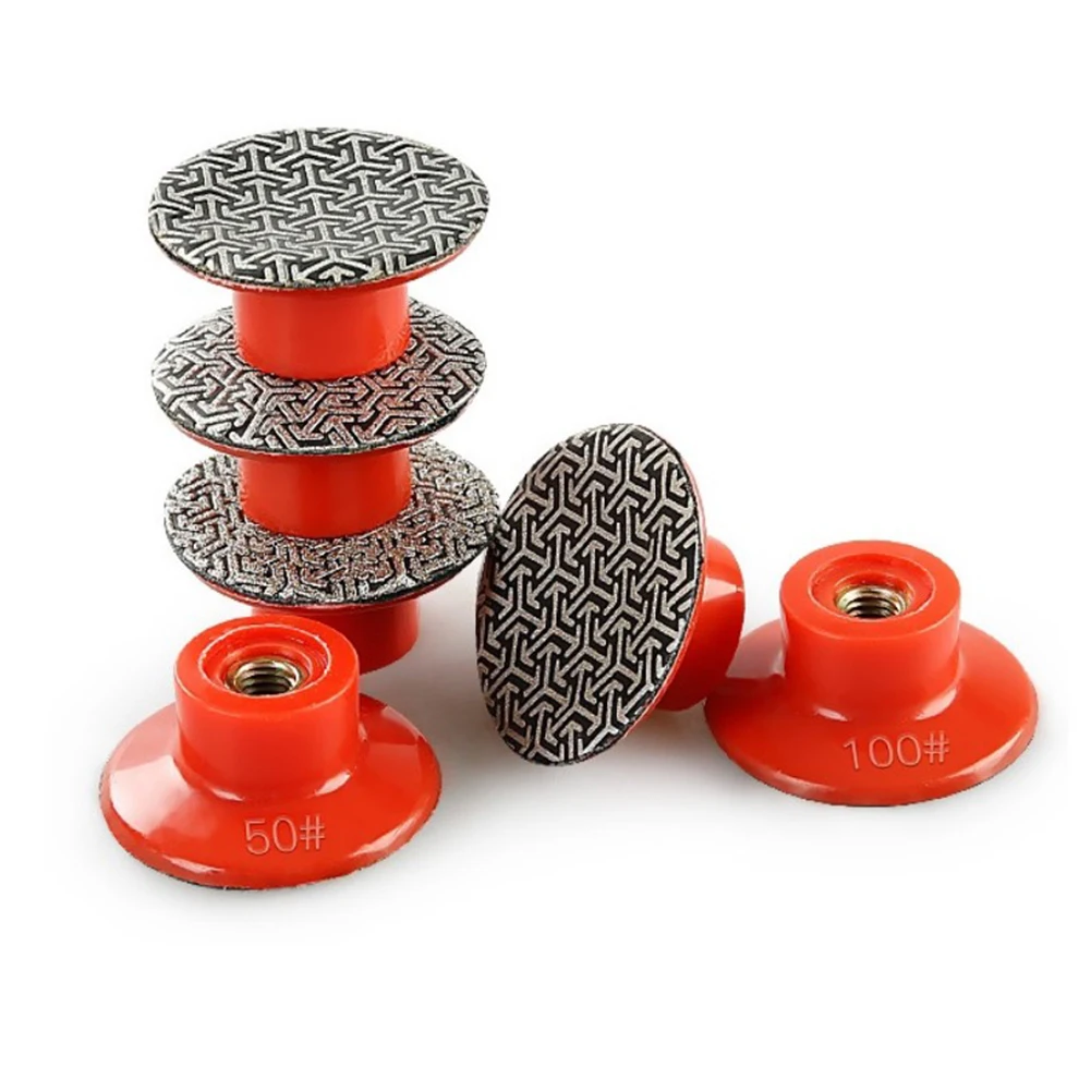 

2 Inch 50mm Electroplated Diamond Polishing Pads Fast Removal Tile Glass Concrete Stone Metal Polishing Sanding Discs